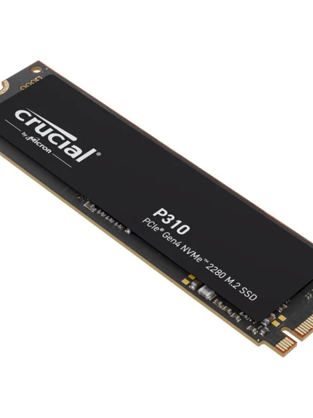 Crucial P310 1TB NVMe PCIe Gen4 M.2 SSD — Black